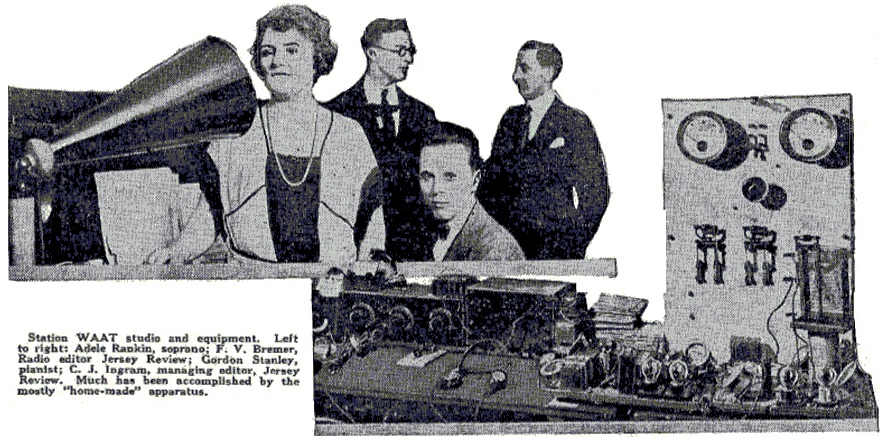 WAAT radio station staff