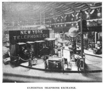 1899 New York Telephone Company Display