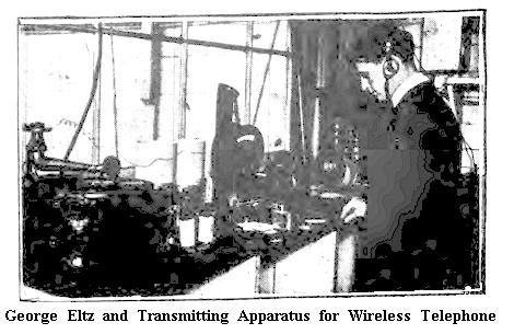 George Eltz transmitting