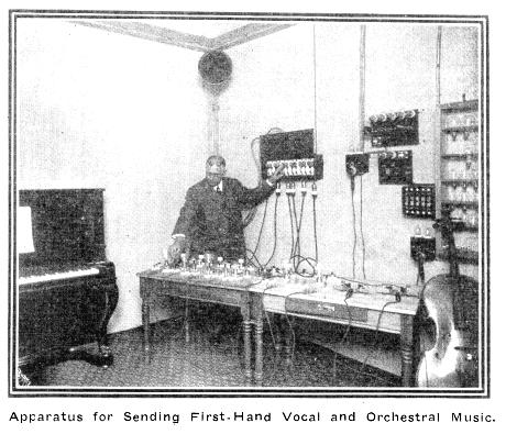 Apparatus for Sending First-hand Vocal and Orchestral Music