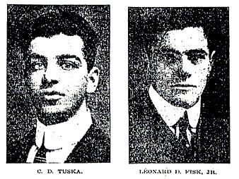 C. D. Tuska and Leonard D. Fisk, jr.
