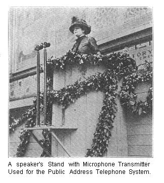 speaker's stand