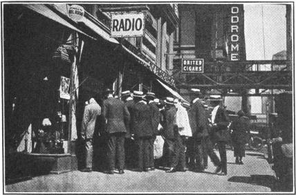 Radio Store Crowd