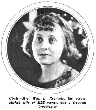 Mrs. William D. Reynolds